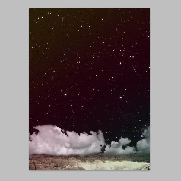 Photoshop制作一张抽象的星空主题海报