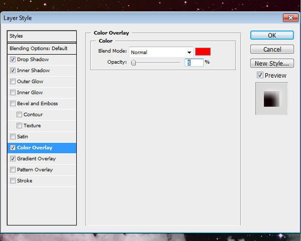 Photoshop制作一张抽象的星空主题海报