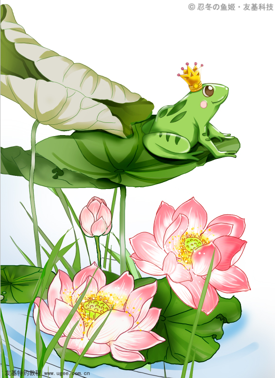 photoshop打造可爱的刁蛮公主卡通漫画
