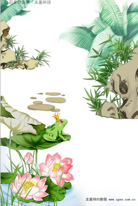 photoshop打造可爱的刁蛮公主卡通漫画