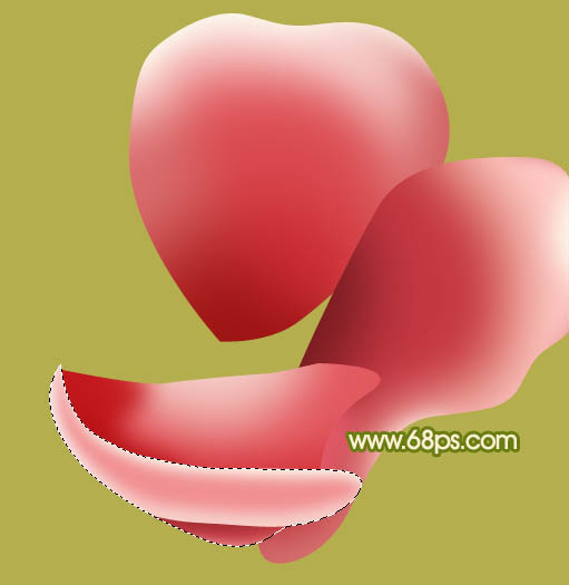 Photoshop设计制作一朵的粉嫩的玫瑰花