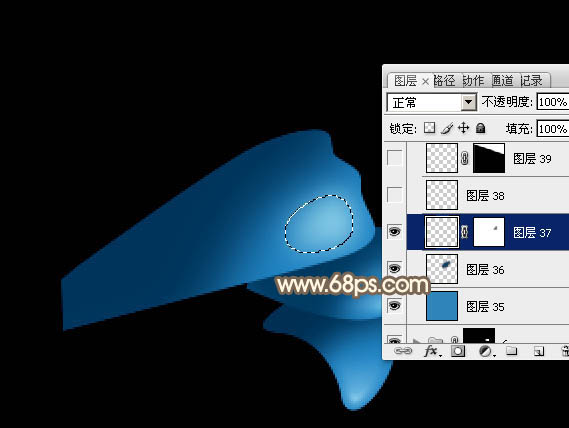 Photoshop�����һ�仪���Ĳ�ɫˮ������