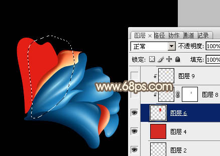 Photoshop�����һ�仪���Ĳ�ɫˮ������