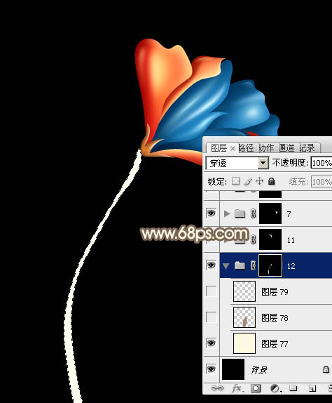 Photoshop�����һ�仪���Ĳ�ɫˮ������