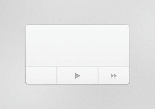PS打造一枚简约音乐播放器