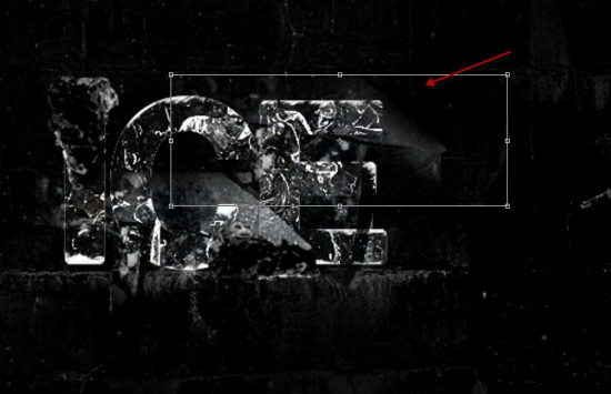 PS打造超炫的冰霜特效字体