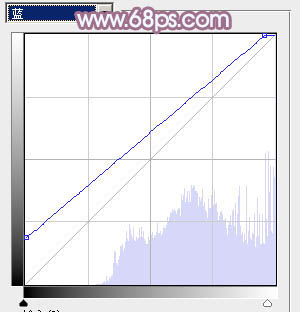 Photoshop为树荫下的美女图片打造淡淡柔美的蓝黄色