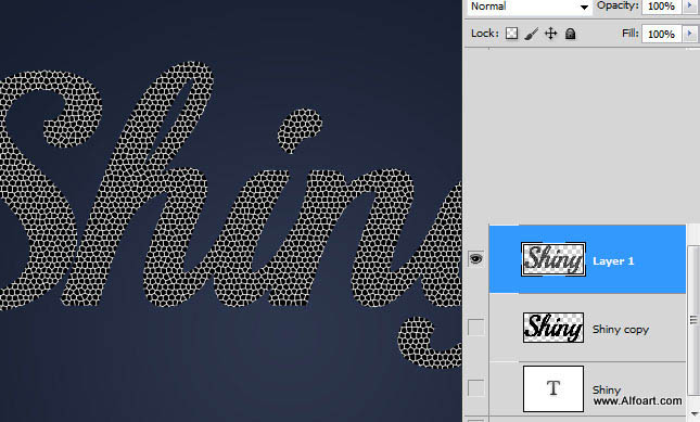 Photoshop设计制作非常绚丽的彩块透视字