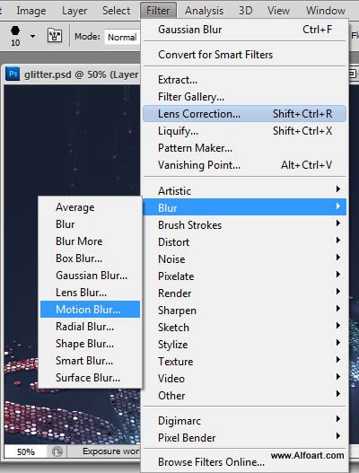 Photoshop设计制作非常绚丽的彩块透视字