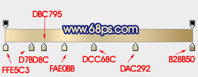 Photoshop打造华丽的土豪金2014立体字