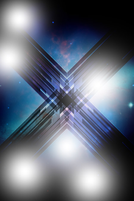 结合PS和AI制图软件设计制作超炫的抽象光线海报实例教程