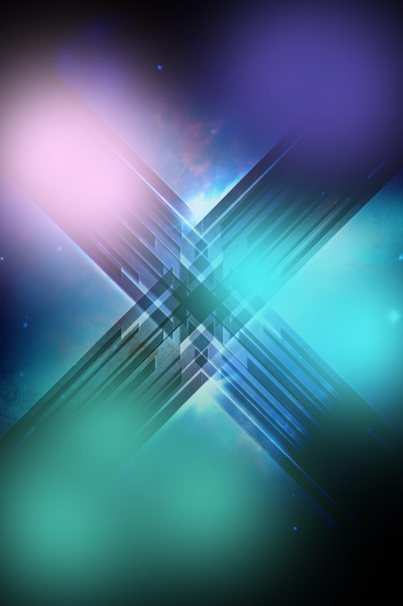 结合PS和AI制图软件设计制作超炫的抽象光线海报实例教程