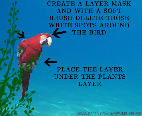 PS制作水下虚幻汽车海报场景教程