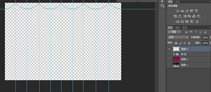 photoshop利用滤镜快速制作漂亮的红色帷幕
