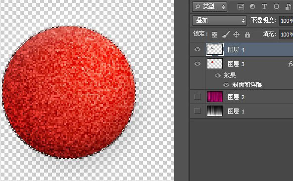 photoshop利用滤镜快速制作漂亮的红色帷幕