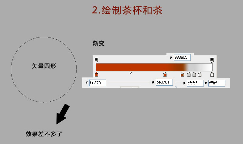 PhotoShop(PS)模仿制作超逼真的一杯茶杯和茶水实例教程