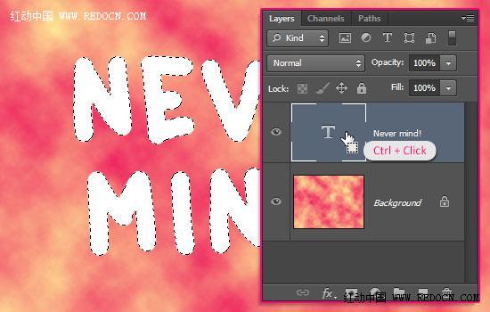 photoshop(ps)利用描边路径及滤镜制作颓废描边字