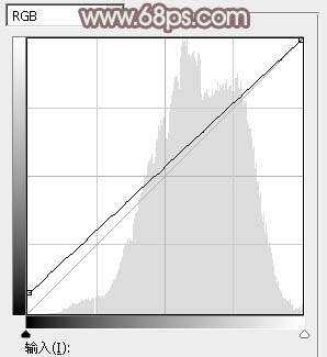 Photoshop将水边的美女加上梦幻的中性淡褐色