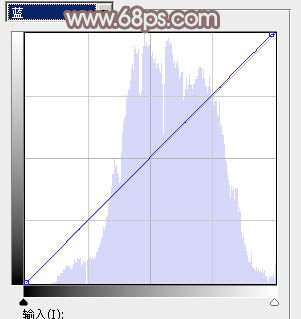 Photoshop将水边的美女加上梦幻的中性淡褐色