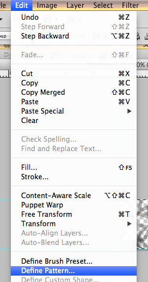 PS利用自定义形状快速打造精美图案