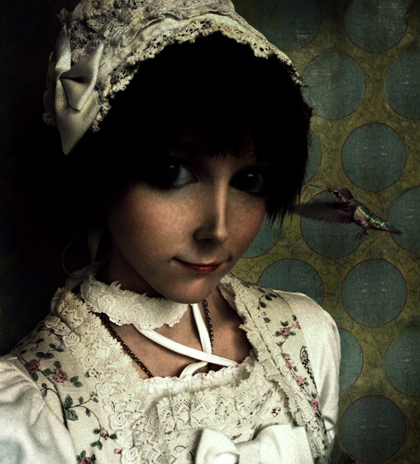 Photoshop制作将美女照片转为SD娃娃效果