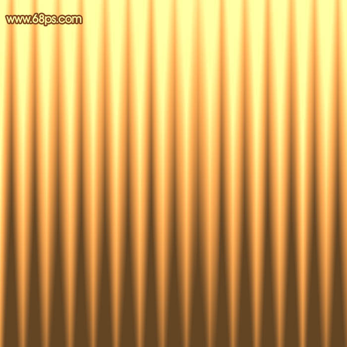 Photoshop打造华丽的金色彩带字效果