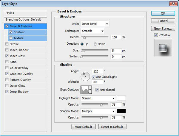Photoshop设计制作时尚的发光金属边框字