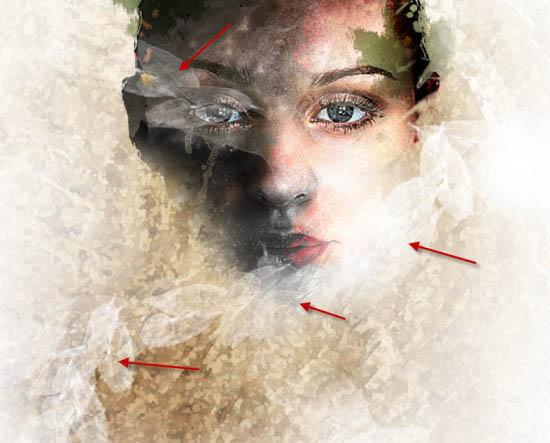 Photoshop��������������Ҷͷ��Ч��