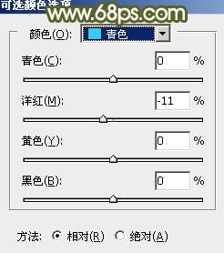 Photoshop调出唯美的黄绿阳光色花丛中美女图片