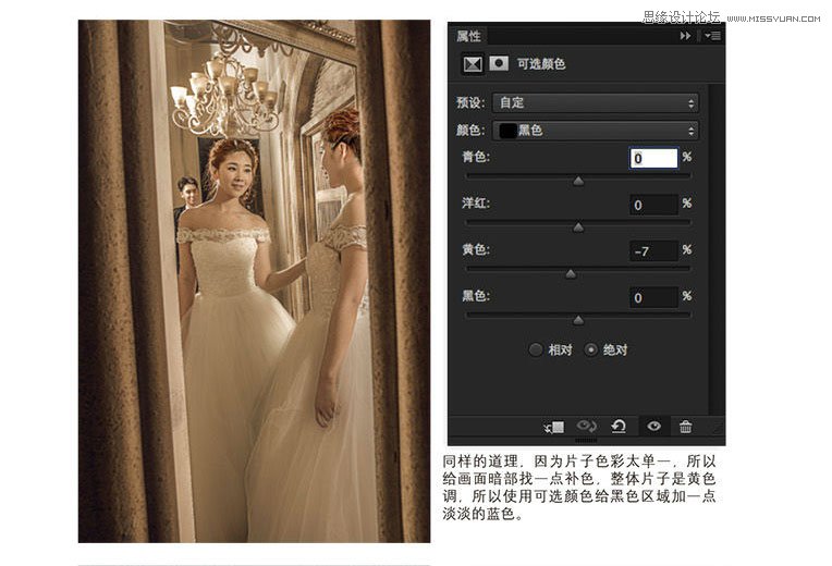 Photoshop利用命令和插件为婚片调出HDR效果