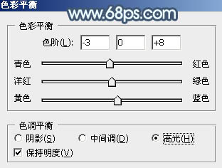 Photoshop将河边美女图片打造唯美的淡冷色