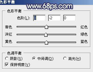 Photoshop为草地边的美女加上梦幻的淡绿色
