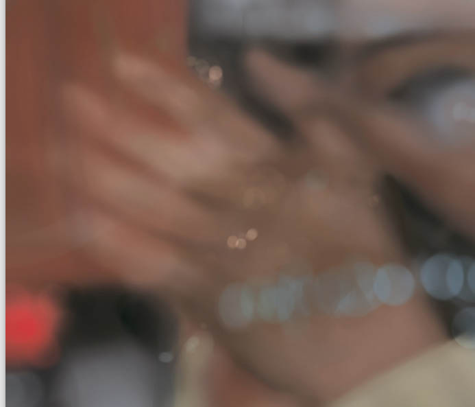 PS鼠绘在茶餐厅静静等待的美女