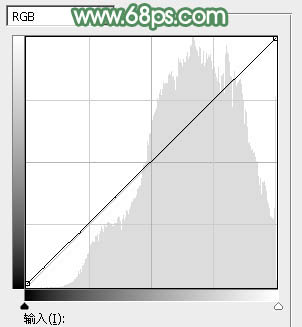 Photoshop将外景美女图片打造唯美的夏季青绿色