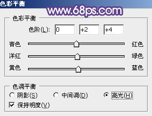 Photoshop为绿篱边的美女加上梦幻唯美的淡冷色