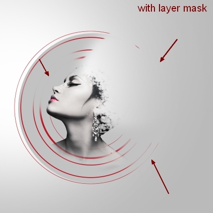 Photoshop合成一个抽象的泣血美女