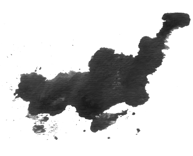 PS�ϳ���Ƭ��ɢ�ĺڰ׳�����Ůͷ��