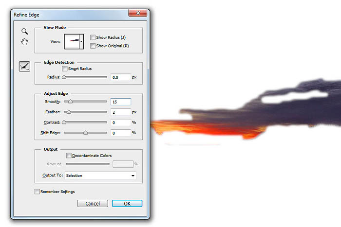 Photoshop为霞光图片增加漂亮的行星特效
