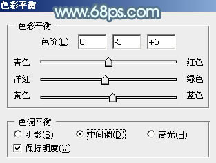 Photoshop将水边的美女调制出淡淡的青绿蜜糖色