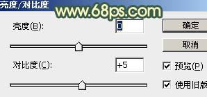 Photoshop为绿植边的美女调出漂亮的秋季暗调暖色