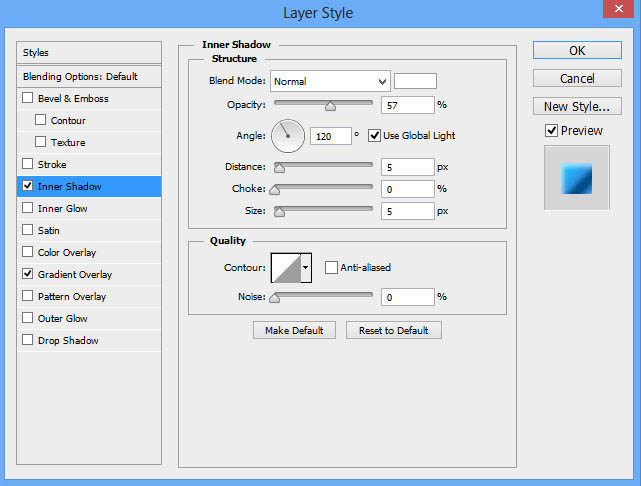 Photoshop设计打造绚丽的蓝色潮装人物海报