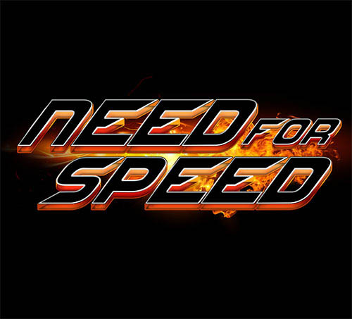 Photoshop利用图层样式及手工复制工具制作极速动感火焰立体字