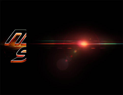 Photoshop利用图层样式及手工复制工具制作极速动感火焰立体字