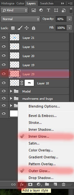 PS合成经典梦幻森林中的魔法小公主