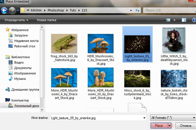 PS合成经典梦幻森林中的魔法小公主