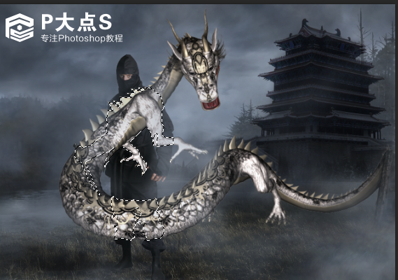 PS合成超酷黑暗刺客壁纸