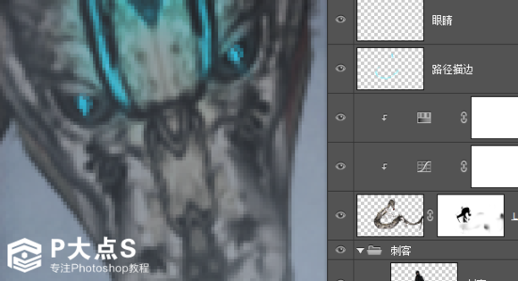 PS合成超酷黑暗刺客壁纸