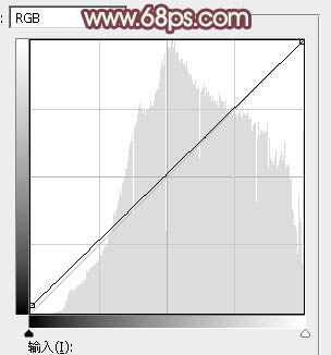 Photoshop将树林美女图片打造柔美的中性红褐色