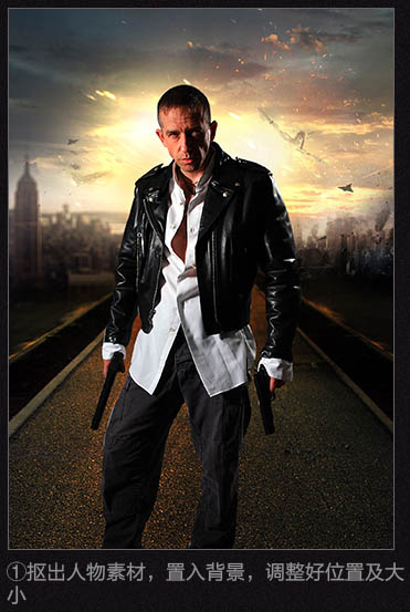 Photoshop�ϳ����������ǹսƬ��Ӱ����