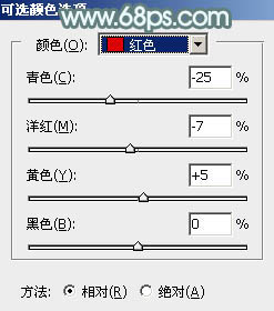 Photoshop将花海中的美女调制出甜美的秋季淡黄色